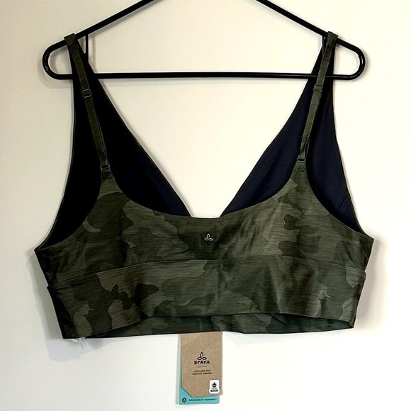 Prana Layna Brami in Sage Camo - Size Extra Large - Picture 9 of 11